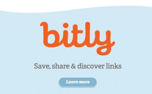 Bit.ly link shortener tool