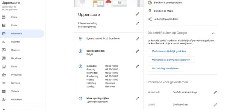 Google mijn bedrijf