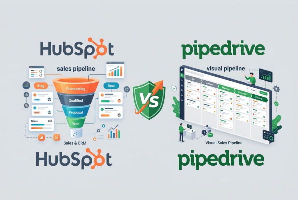 Pipedrive vs. HubSpot: Which CRM fits your team?