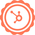 Hubspot badge - Sales software