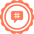 Hubspot badge - Social media marketing